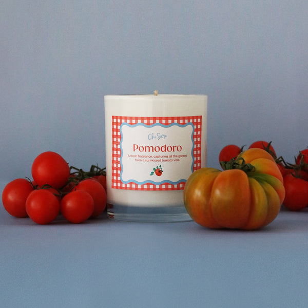 Tomato candle